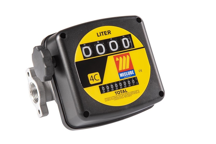 Contador volumétrico mecánico 4C min-max · caudal 20–120 l/min — MECLUBE 092-5104-000