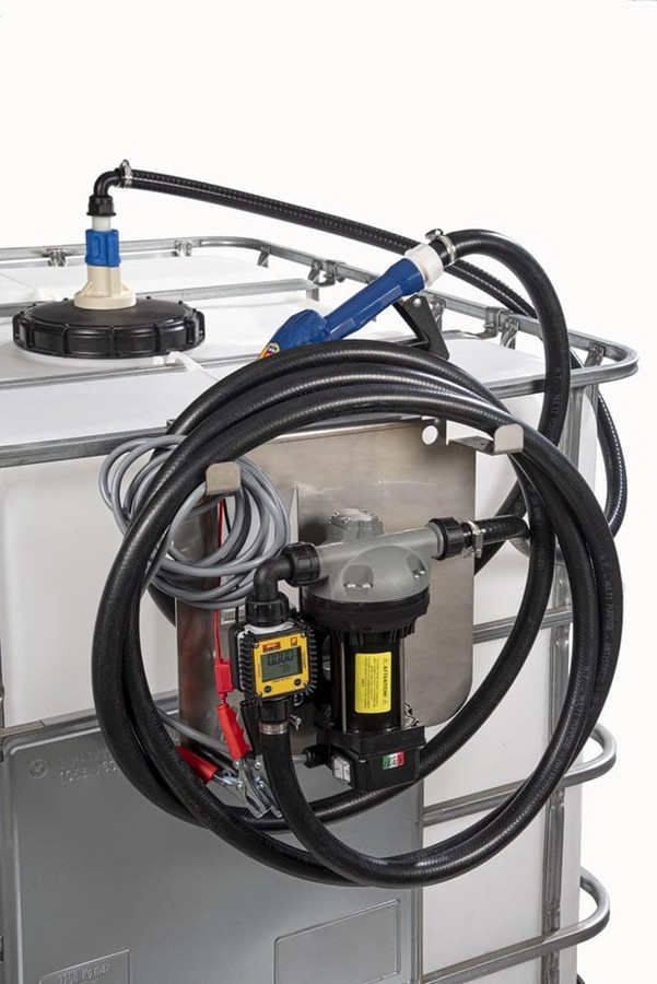 Kit IBC para AdBlue® 12V 34 l/min adaptador SEC con pistola automática y contador — MECLUBE 097-5601-012