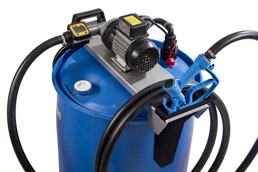 Barrel Kit para AdBlue® 115V 40 l/min kit de aspiración AF2 S6X4, pistola manual y contador — MECLUBE 097-5710-115